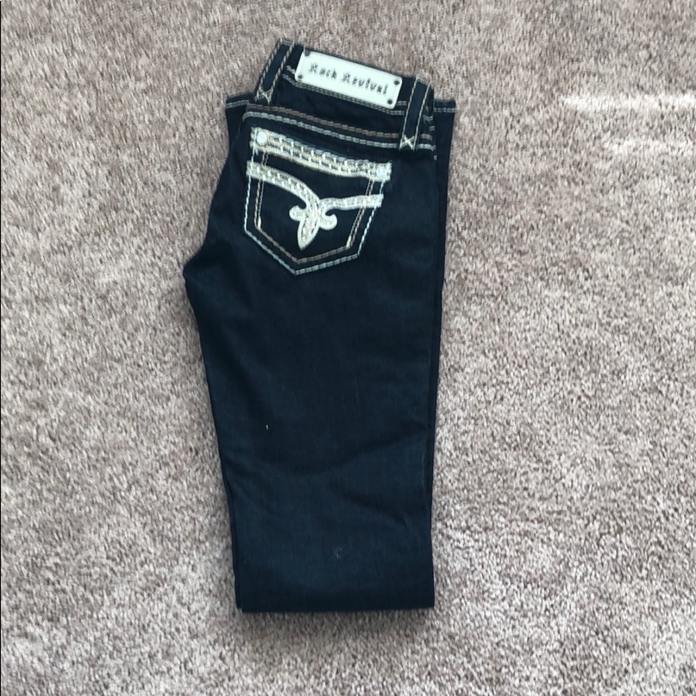 Rock Revival jeans.